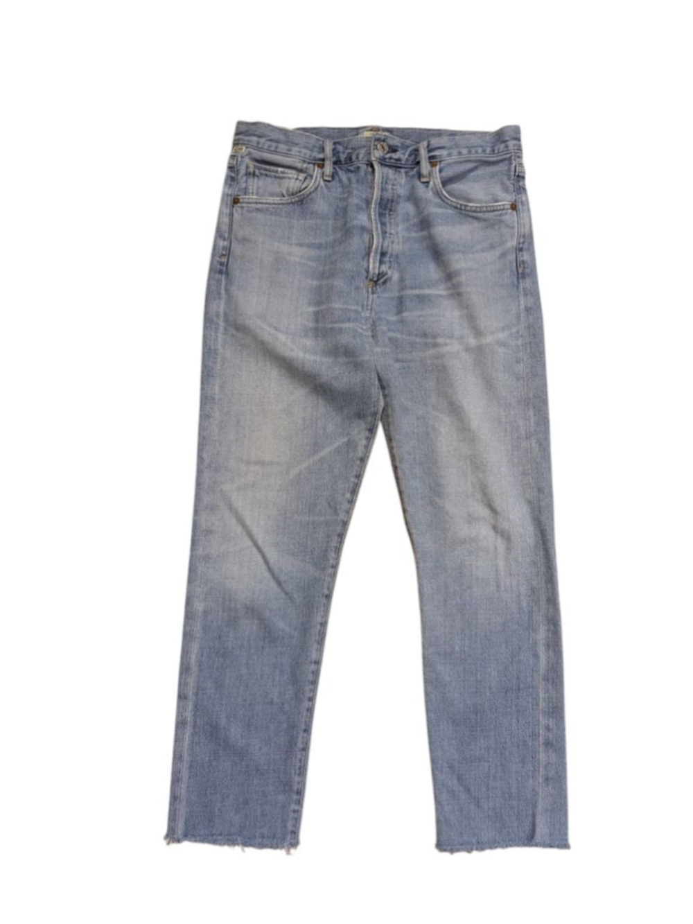 Citizens of Humanity Liya Jeans Blue Straight Leg Size 27